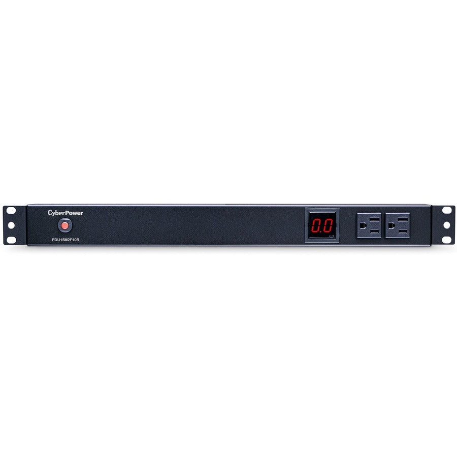 CyberPower PDU15M2F10R 100 - 125 VAC 15A Metered PDU PDU15M2F10R