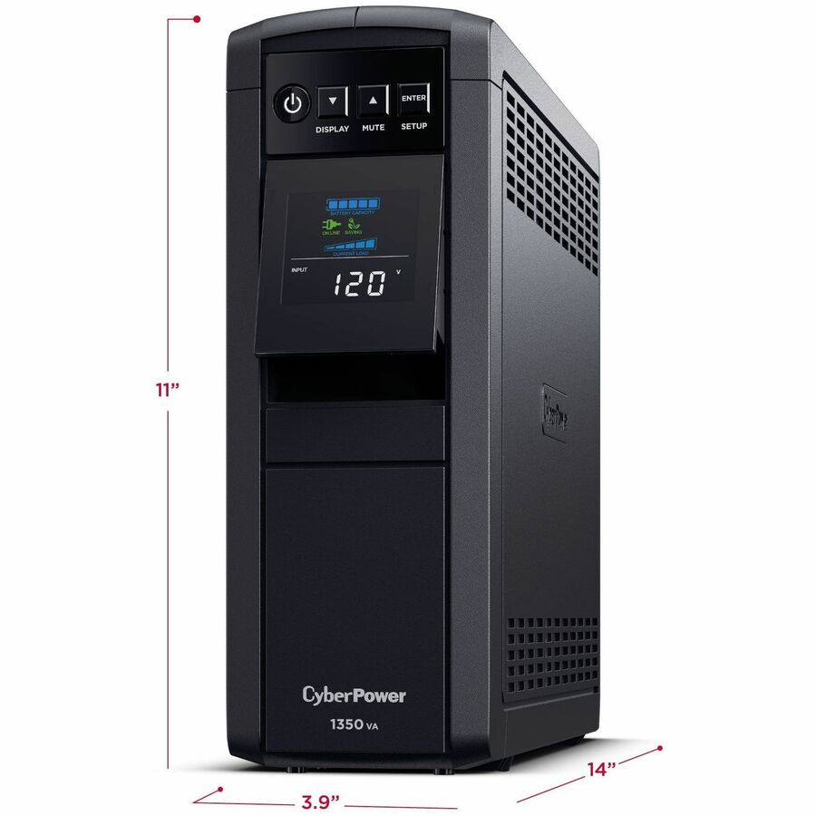 CyberPower CP1350PFCLCD PFC Sinewave UPS Systems CP1350PFCLCD