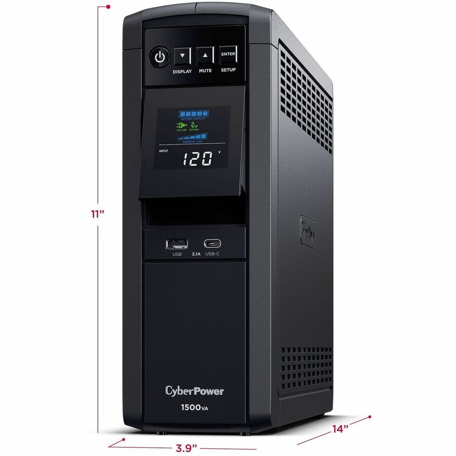 CyberPower CP1500PFCLCD PFC Sinewave UPS Systems CP1500PFCLCD