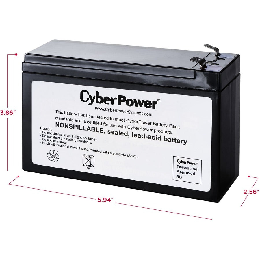 CyberPower RB1280A Replacement Battery Cartridge RB1280A