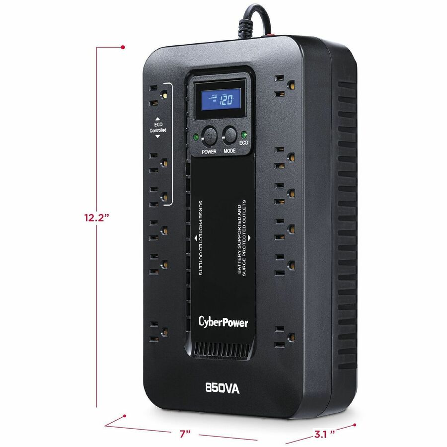 CyberPower EC850LCD Ecologic UPS Systems EC850LCD