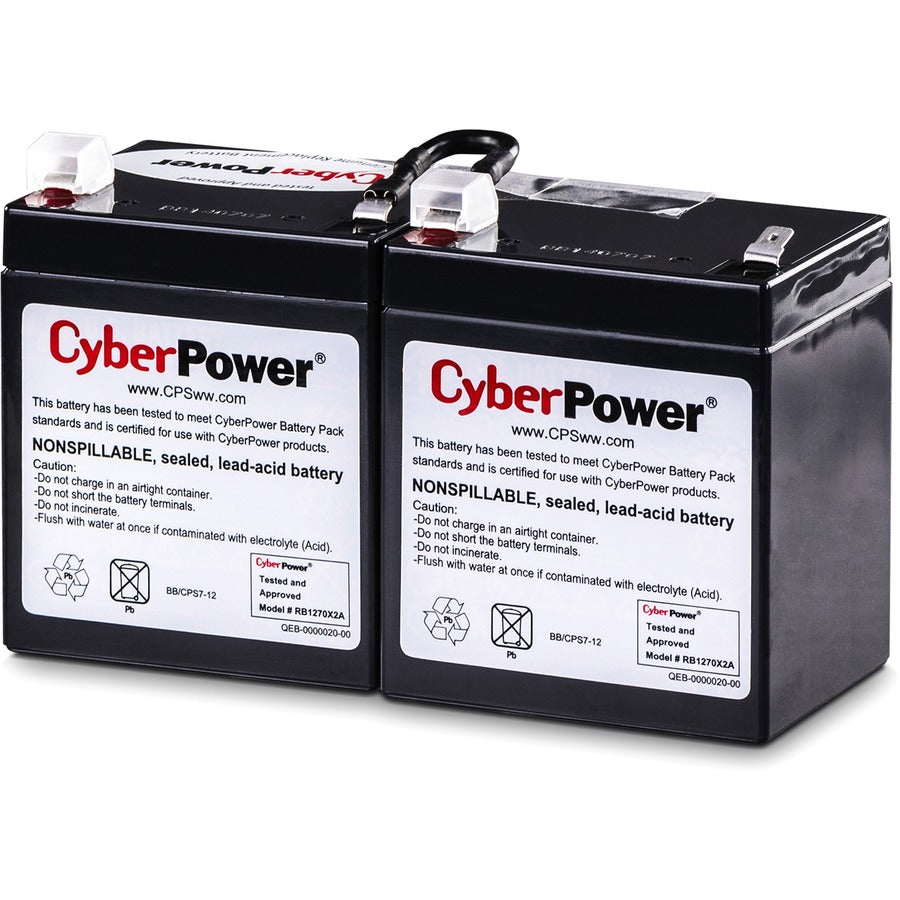 CyberPower RB1270X2A Replacement Battery Cartridge RB1270X2A