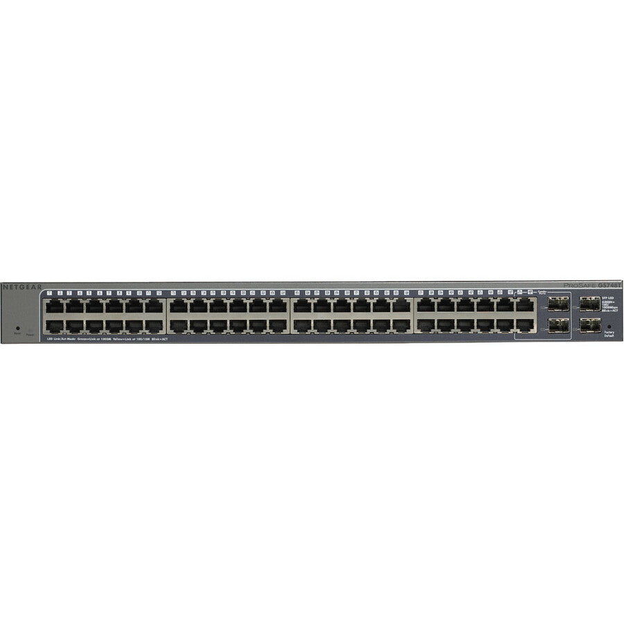 NETGEAR 48-Port Gigabit Smart Switch, GS748Tv5 GS748T-500NAS