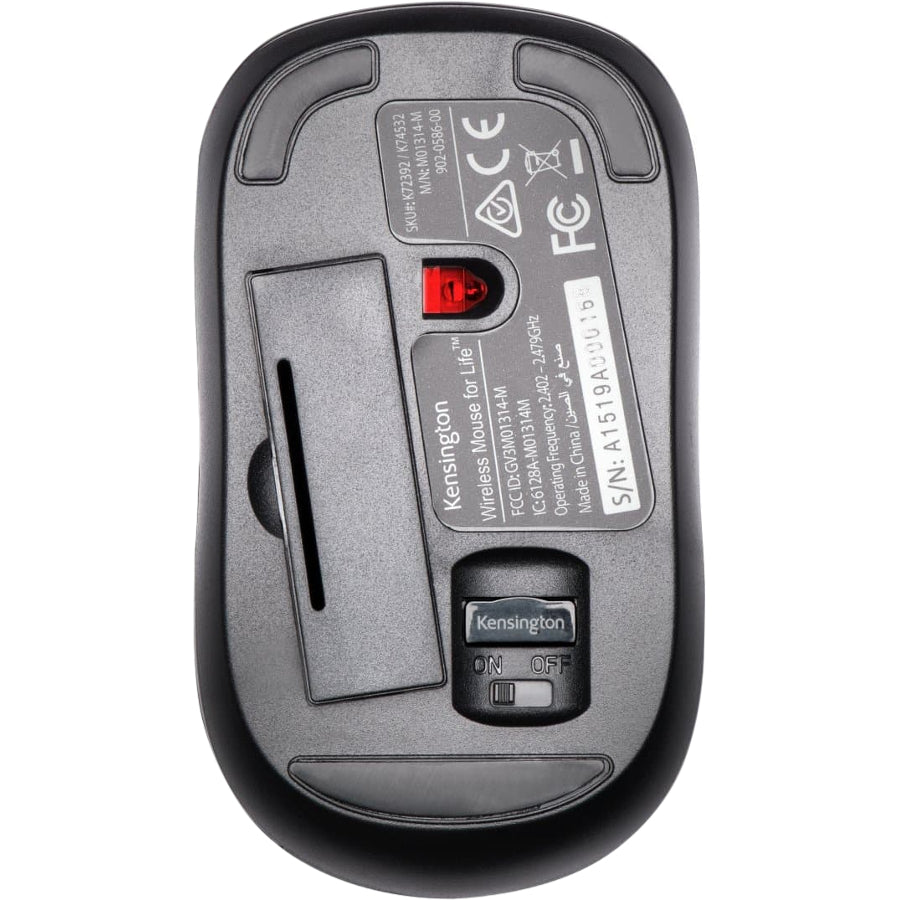 Kensington Wireless Mouse for Life K72392USA