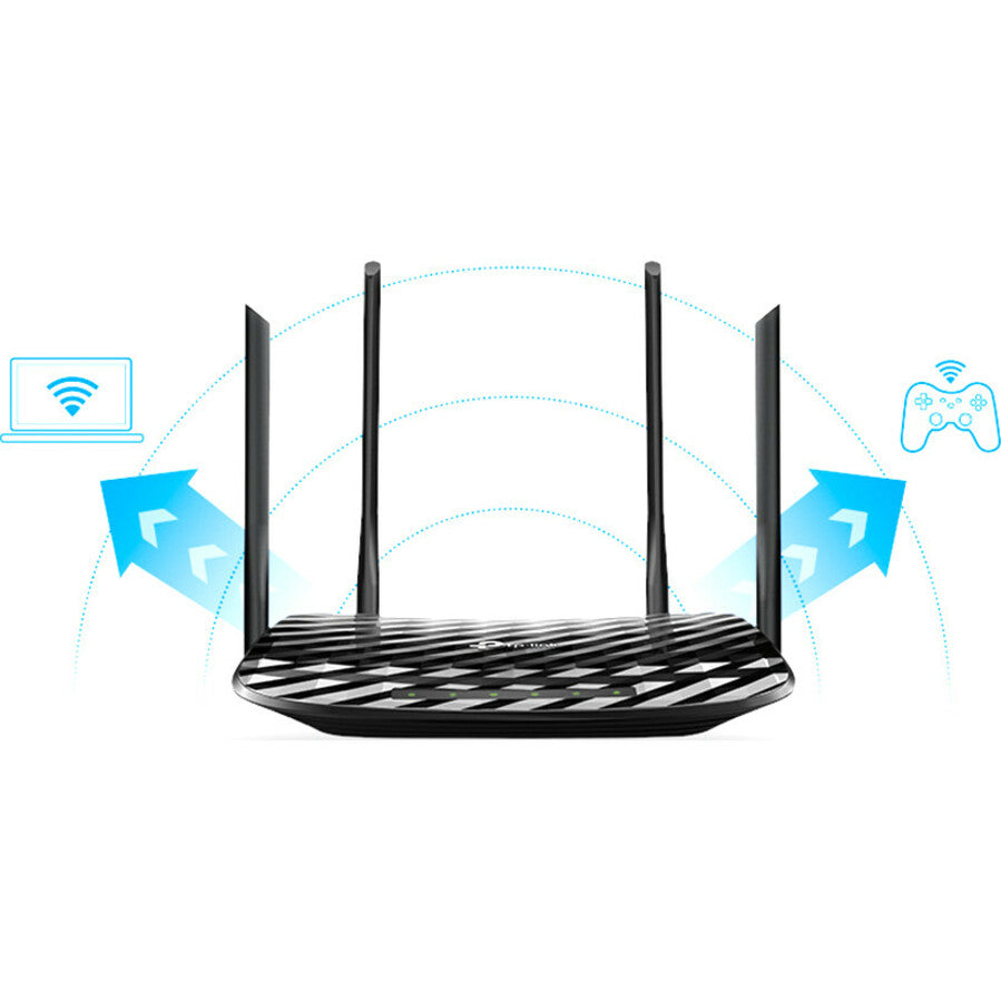 TP-Link Archer A6 Wi-Fi 5 IEEE 802.11ac Ethernet Wireless Router ARCHER A6