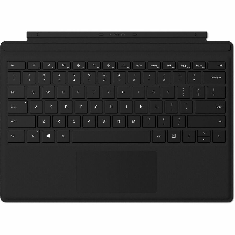 Microsoft Keyboard/Cover Case Microsoft Surface Pro, Surface Pro 3, Surface Pro 4, Surface Pro 6, Surface Pro 7, Surface Pro 7+ Tablet - Black 25B-00001