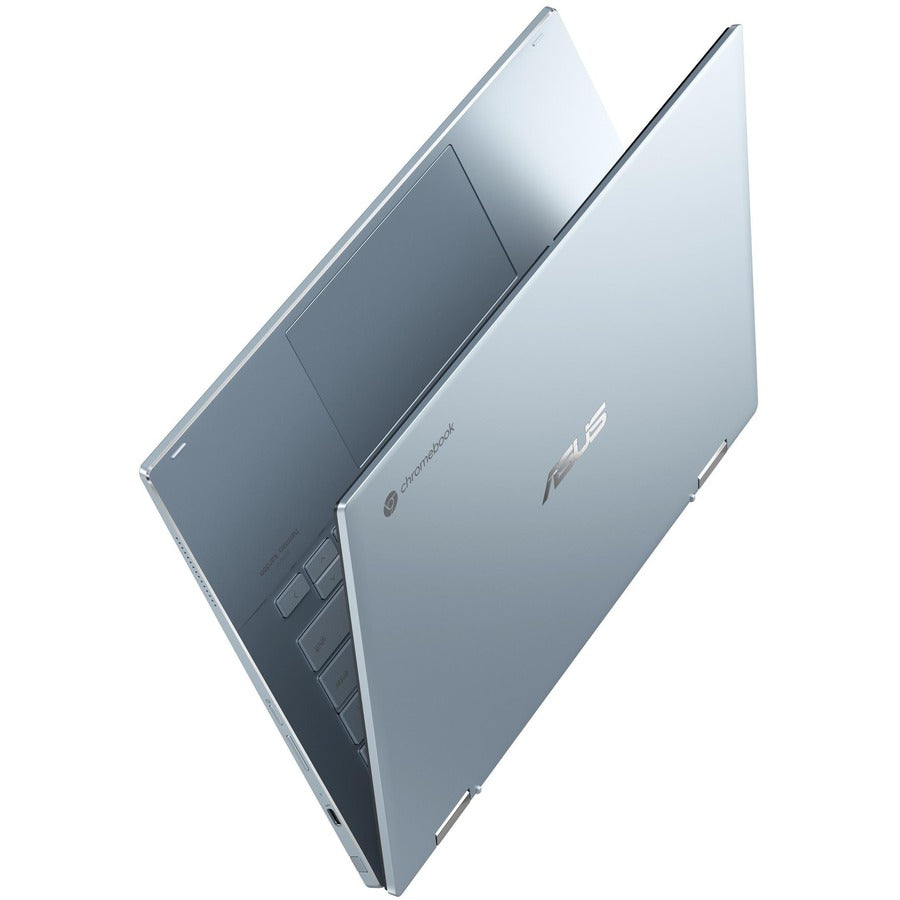 Asus Chromebook Flip CX5400 CX5400FMA-DN762T-S 14" Touchscreen Convertible 2 in 1 Chromebook - Full HD - 1920 x 1080 - Intel Core i7 11th Gen i7-1160G7 Quad-core (4 Core) 2.10 GHz - 16 GB Total RAM - 512 GB SSD - AI Blue CX5400FMA-DN762T-S