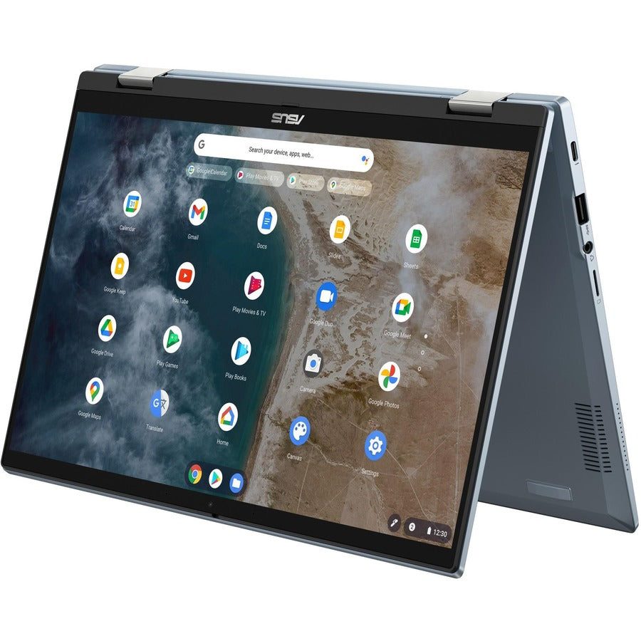 Asus Chromebook Flip CX5400 CX5400FMA-DN762T-S 14" Touchscreen Convertible 2 in 1 Chromebook - Full HD - 1920 x 1080 - Intel Core i7 11th Gen i7-1160G7 Quad-core (4 Core) 2.10 GHz - 16 GB Total RAM - 512 GB SSD - AI Blue CX5400FMA-DN762T-S