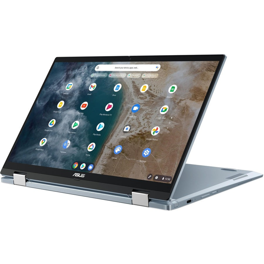 Asus Chromebook Flip CX5400 CX5400FMA-DN762T-S 14" Touchscreen Convertible 2 in 1 Chromebook - Full HD - 1920 x 1080 - Intel Core i7 11th Gen i7-1160G7 Quad-core (4 Core) 2.10 GHz - 16 GB Total RAM - 512 GB SSD - AI Blue CX5400FMA-DN762T-S