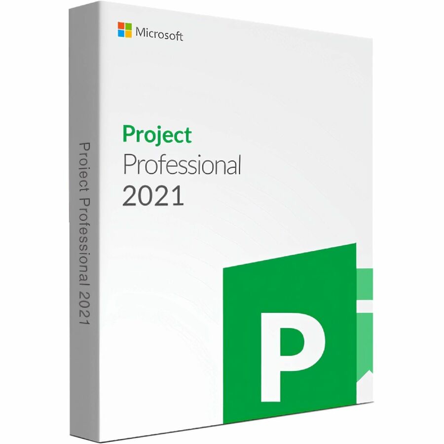 Microsoft Project 2021 Professional - Box Pack - 1 PC - Medialess H30-05950