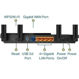 TP-Link Archer AX55 - Wi-Fi 6 IEEE 802.11ax Ethernet Wireless Router ARCHER AX55