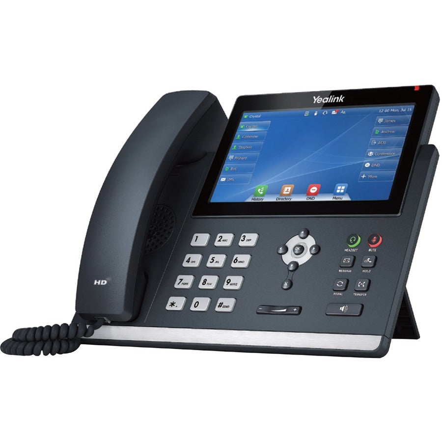 Yealink SIP-T48U IP Phone - Corded - Corded - Wall Mountable - Classic Gray 1301204