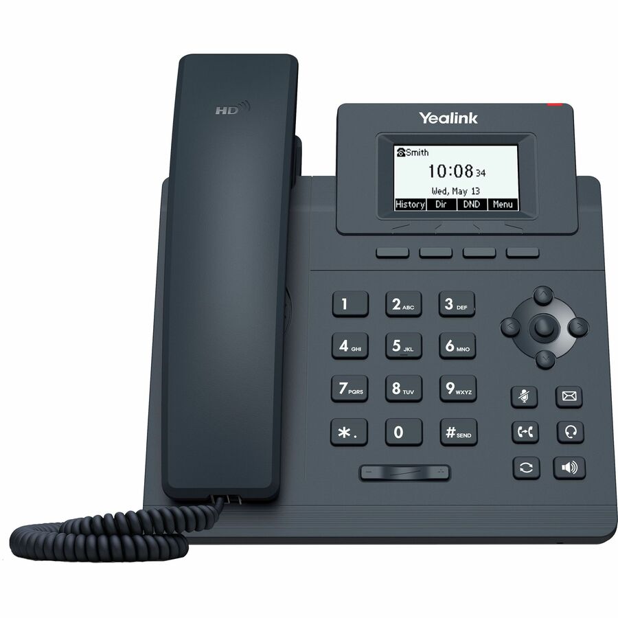 Yealink SIP-T31P IP Phone - Corded - Corded - Wall Mountable - Classic Gray 1301043