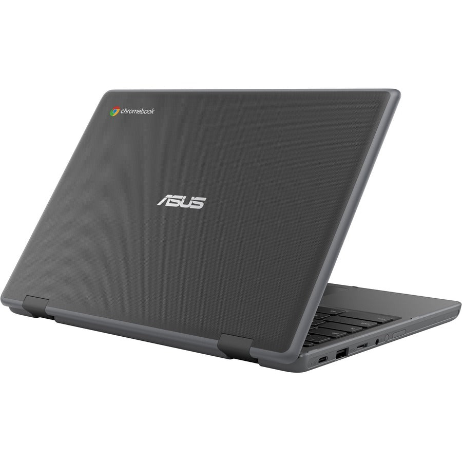 Asus Chromebook CR1 CR1100CKA-YZ142 11.6" Rugged Chromebook - HD - Intel Celeron N5100 - 4 GB - 32 GB Flash Memory - Dark Gray CR1100CKA-YZ142