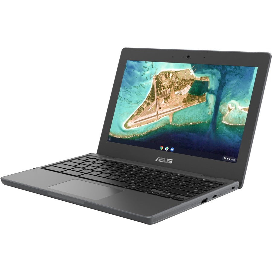 Asus Chromebook CR1 CR1100CKA-YZ142 11.6" Rugged Chromebook - HD - Intel Celeron N5100 - 4 GB - 32 GB Flash Memory - Dark Gray CR1100CKA-YZ142