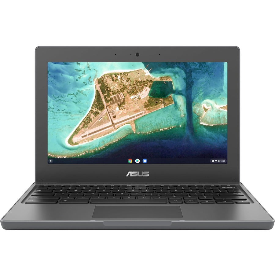 Asus Chromebook CR1 CR1100CKA-YZ142 11.6" Rugged Chromebook - HD - 1366 x 768 - Intel Celeron N5100 Quad-core (4 Core) 1.10 GHz - 4 GB Total RAM - 32 GB Flash Memory - Dark Gray CR1100CKA-YZ142