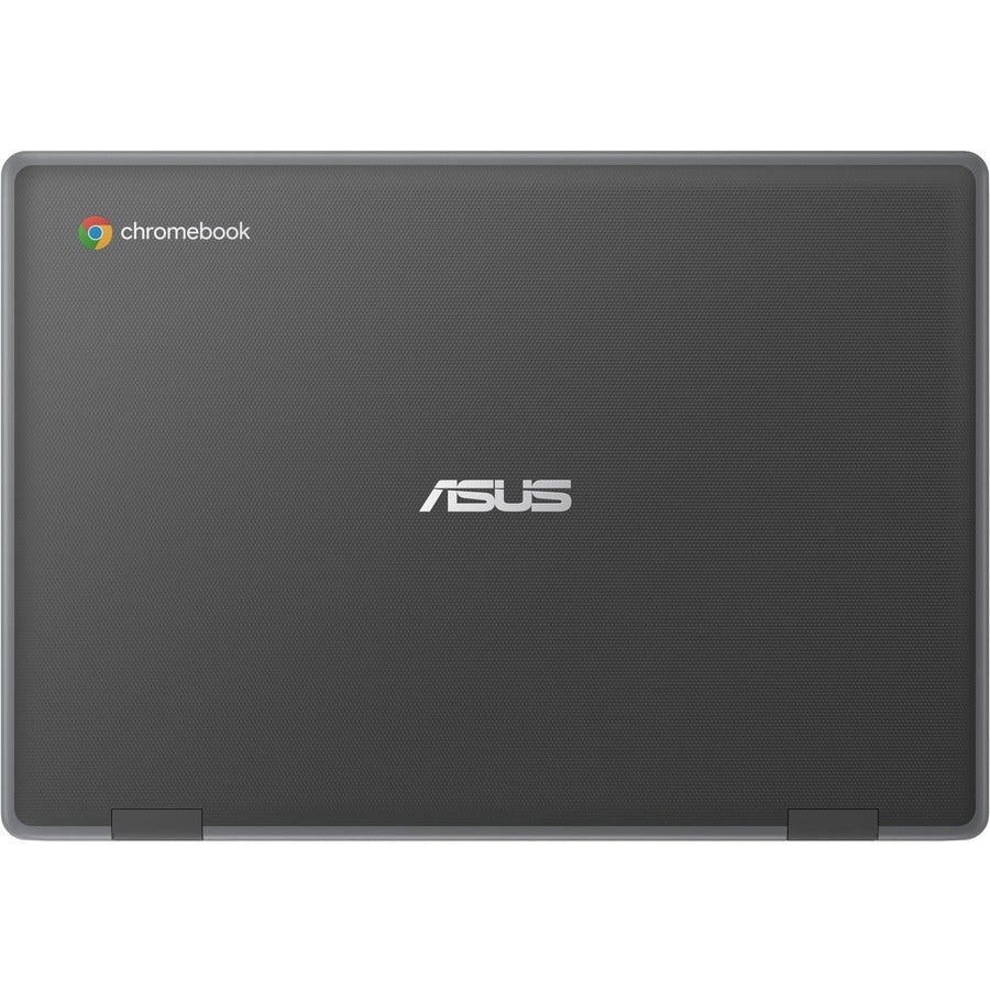 Asus Chromebook CR1 CR1100CKA-YZ142 11.6" Rugged Chromebook - HD - 1366 x 768 - Intel Celeron N5100 Quad-core (4 Core) 1.10 GHz - 4 GB Total RAM - 32 GB Flash Memory - Dark Gray CR1100CKA-YZ142