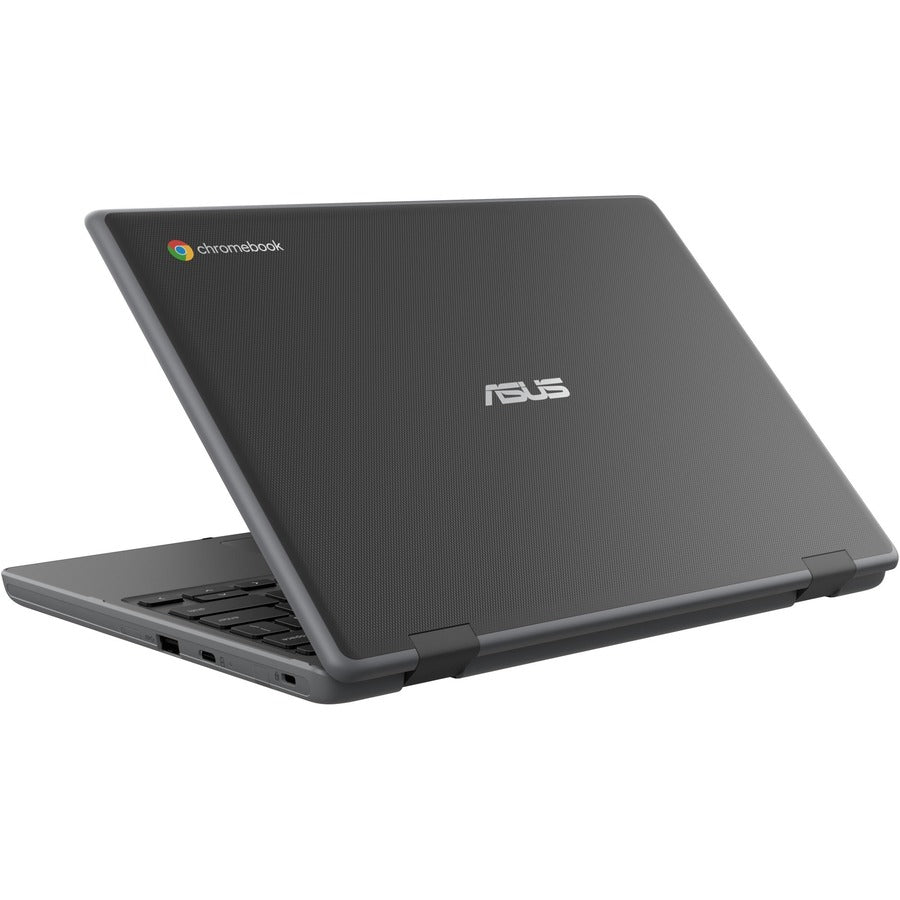 Asus Chromebook CR1 CR1100CKA-YZ182 11.6" Rugged Chromebook - HD - 1366 x 768 - Intel Celeron N5100 Quad-core (4 Core) 1.10 GHz - 8 GB Total RAM - 32 GB Flash Memory - Dark Gray CR1100CKA-YZ182