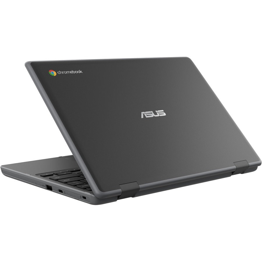 Asus Chromebook Flip CR1 CR1100FKA-YZ182T 11.6" Touchscreen Rugged Convertible 2 in 1 Chromebook - HD - 1366 x 768 - Intel Celeron N5100 Quad-core (4 Core) 1.10 GHz - 8 GB Total RAM - 32 GB Flash Memory - Dark Gray CR1100FKA-YZ182T