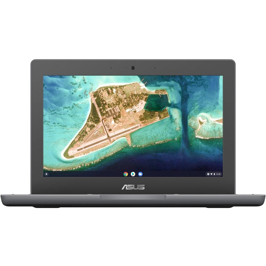 Asus Chromebook Flip CR1 CR1100FKA-YZ182T 11.6" Touchscreen Rugged Convertible 2 in 1 Chromebook - HD - 1366 x 768 - Intel Celeron N5100 Quad-core (4 Core) 1.10 GHz - 8 GB Total RAM - 32 GB Flash Memory - Dark Gray CR1100FKA-YZ182T