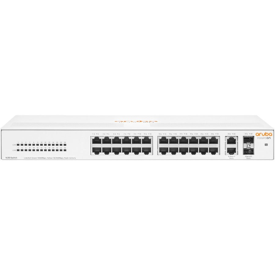 Aruba Instant On 1430 26G 2SFP Switch R8R50A#ABA