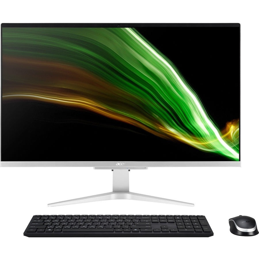 Acer Aspire C27-1655 C27-1655-URi5 All-in-One Computer - Intel Core i5 11th Gen i5-1135G7 - 8 GB - 512 GB SSD - 27" Full HD - Desktop DQ.BHMAA.006