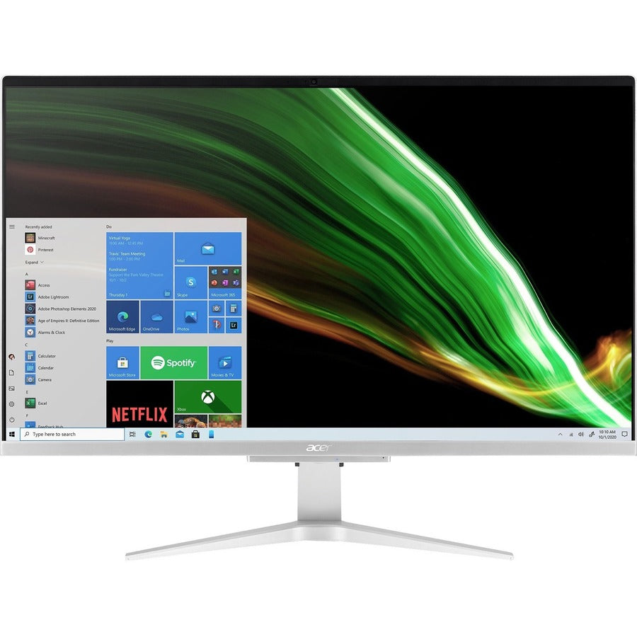 Acer Aspire C27-1655 C27-1655-URi5 All-in-One Computer - Intel Core i5 11th Gen i5-1135G7 - 8 GB - 512 GB SSD - 27" Full HD - Desktop DQ.BHMAA.006