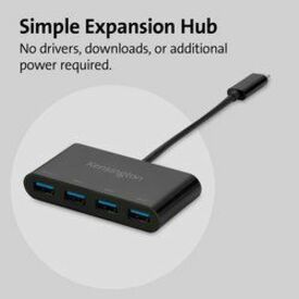 Kensington CH1200 USB-C 10Gbps 4-Port Hub K33616WW