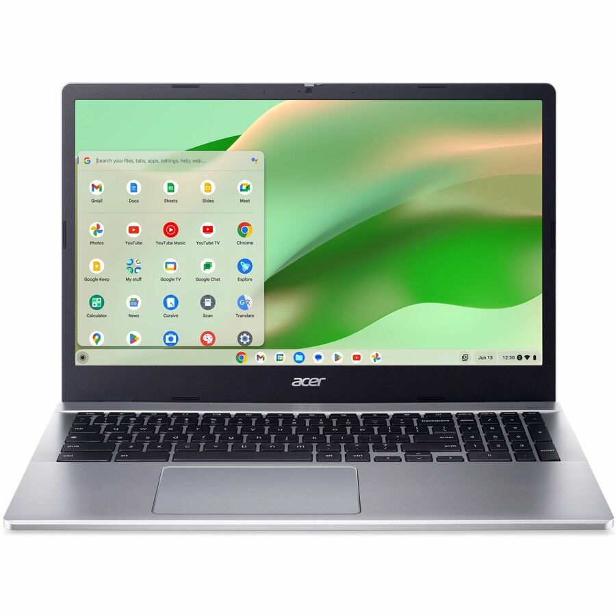 Acer Chromebook 315 CB315-5H-P8HK 15.6" Chromebook - Full HD - Intel N200 - 8 GB - 128 GB Flash Memory - English (US) Keyboard - Silver NX.KRNAA.003