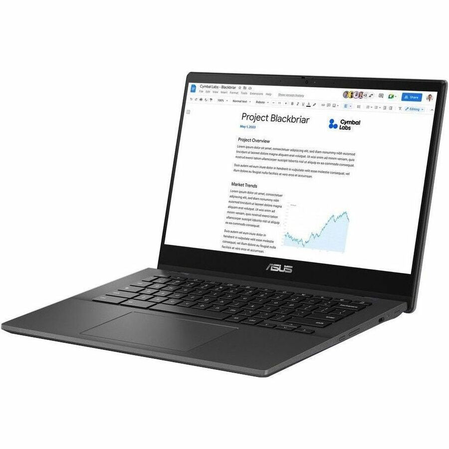 Asus Chromebook CM14 CM1402F CM1402FM2A-DS84FT-S 14" Touchscreen Convertible 2 in 1 Chromebook - Full HD - Octa-core (ARM Cortex A76 + Cortex A55) - 8 GB - 64 GB Flash Memory - Gravity Gray CM1402FM2A-DS84FT-S