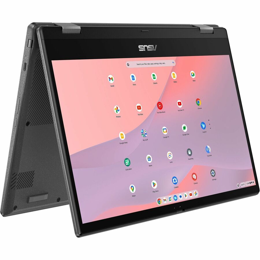 Asus Chromebook CM14 CM1402F CM1402FM2A-DS84FT-S 14" Touchscreen Convertible 2 in 1 Chromebook - Full HD - Octa-core (ARM Cortex A76 + Cortex A55) - 8 GB - 64 GB Flash Memory - Gravity Gray CM1402FM2A-DS84FT-S