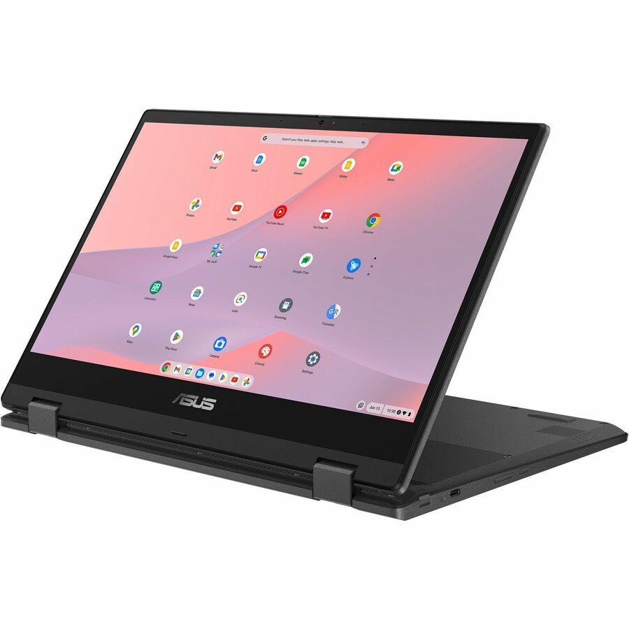 Asus Chromebook CM14 CM1402F CM1402FM2A-DS84FT-S 14" Touchscreen Convertible 2 in 1 Chromebook - Full HD - Octa-core (ARM Cortex A76 + Cortex A55) - 8 GB - 64 GB Flash Memory - Gravity Gray CM1402FM2A-DS84FT-S