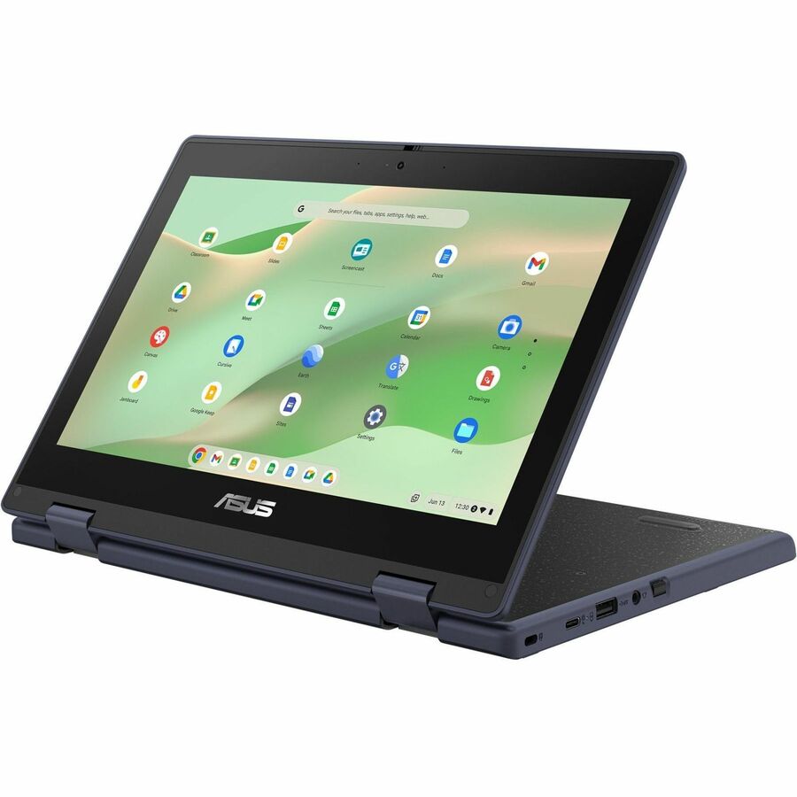 Asus Chromebook Flip CR11 CR1102FGA-YZ84T 11.6" Touchscreen Rugged Convertible 2 in 1 Chromebook - HD - Intel N-Series N100 - 8 GB - 64 GB Flash Memory - Mineral Gray CR1102FGA-YZ84T