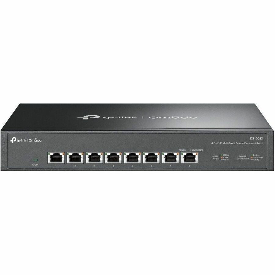 TP-Link DS1008X Omada 8-Port 10G Unmanaged Desktop/Rackmount Switch DS1008X