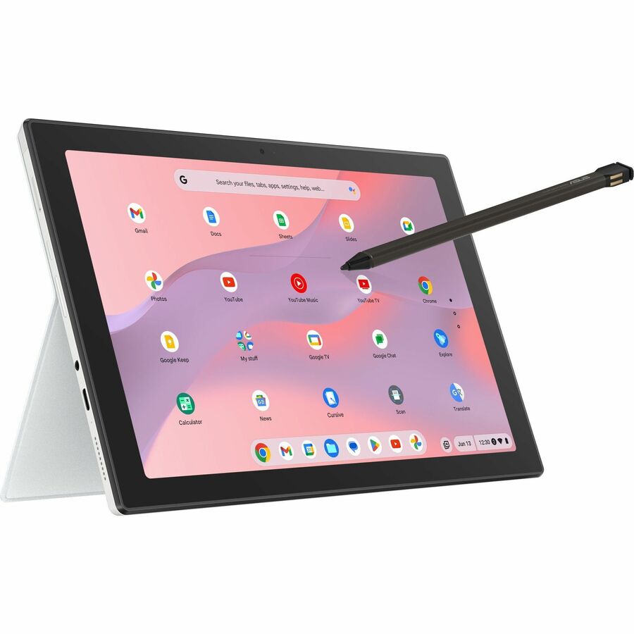 Asus Chromebook Detachable CM3 CM3001DM2A-YZ44T-S 10.5" Touchscreen Rugged Detachable 2 in 1 Chromebook - WUXGA - Octa-core (ARM Cortex A76 + Cortex A55) - 4 GB - 64 GB Flash Memory - Foggy Silver CM3001DM2A-YZ44T-S