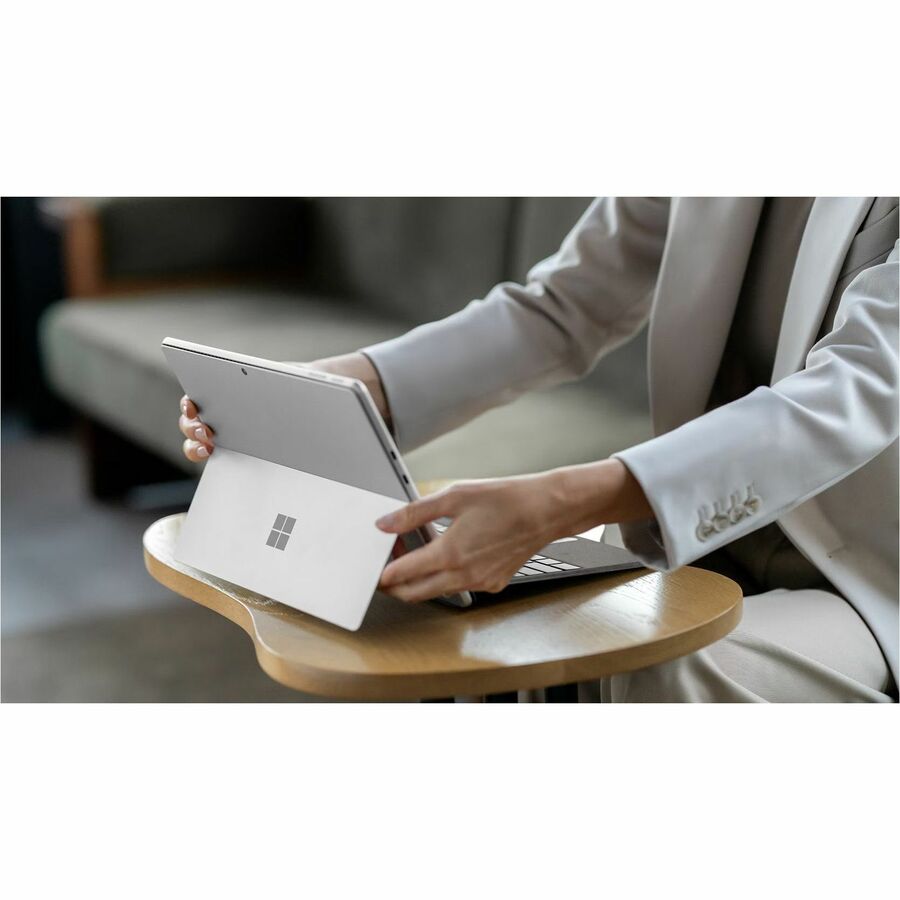 Microsoft Keyboard/Cover Case Microsoft Surface Pro 10, Surface Pro 8, Surface Pro 9, Surface Pro X Tablet - Platinum 8XB-00186