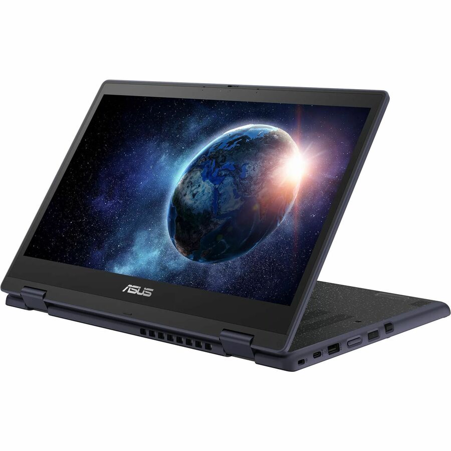 Asus BR1402F BR1402FGA-YS36T-S 14" Touchscreen Rugged Convertible 2 in 1 Notebook - Full HD - Intel Core i3 i3-N305 - 16 GB - 256 GB SSD - Mineral Gray BR1402FGA-YS36T-S