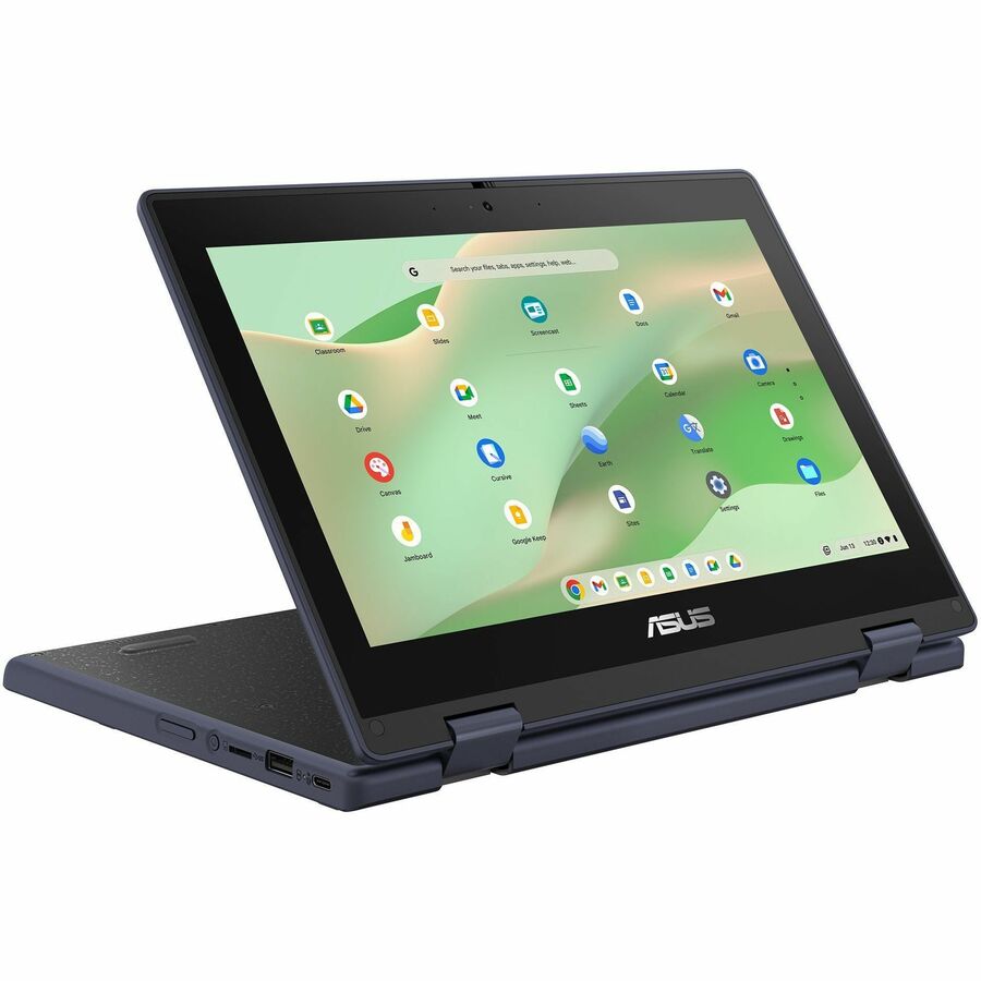 Asus Chromebook CR11 CR1104CGA-YZ42 11.6" Rugged Chromebook - HD - Intel N-Series N100 - 4 GB - 32 GB Flash Memory - Mineral Gray CR1104CGA-YZ42