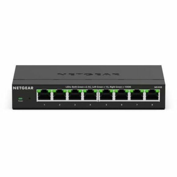 Netgear 8-Port 2.5G Multi-Gigabit Ethernet Unmanaged Switch MS308100NAS