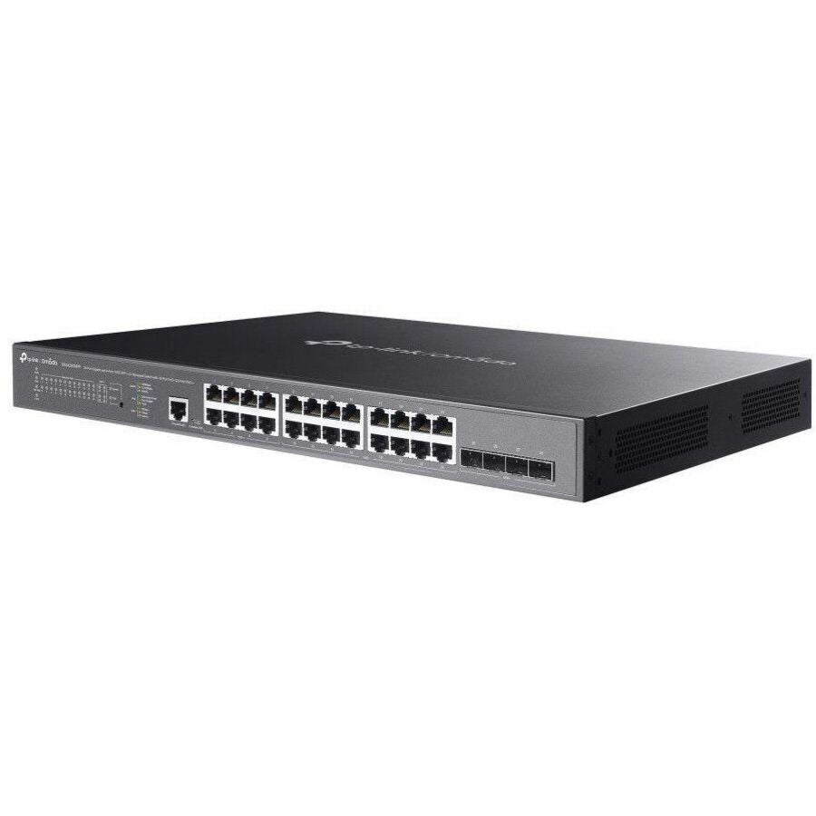 TP-Link 24-Port Gigabit and 4-Port 10GE SFP+ L2+ Managed Switch with 16-Port PoE+ & 8-Port PoE++ SG3428XMPP