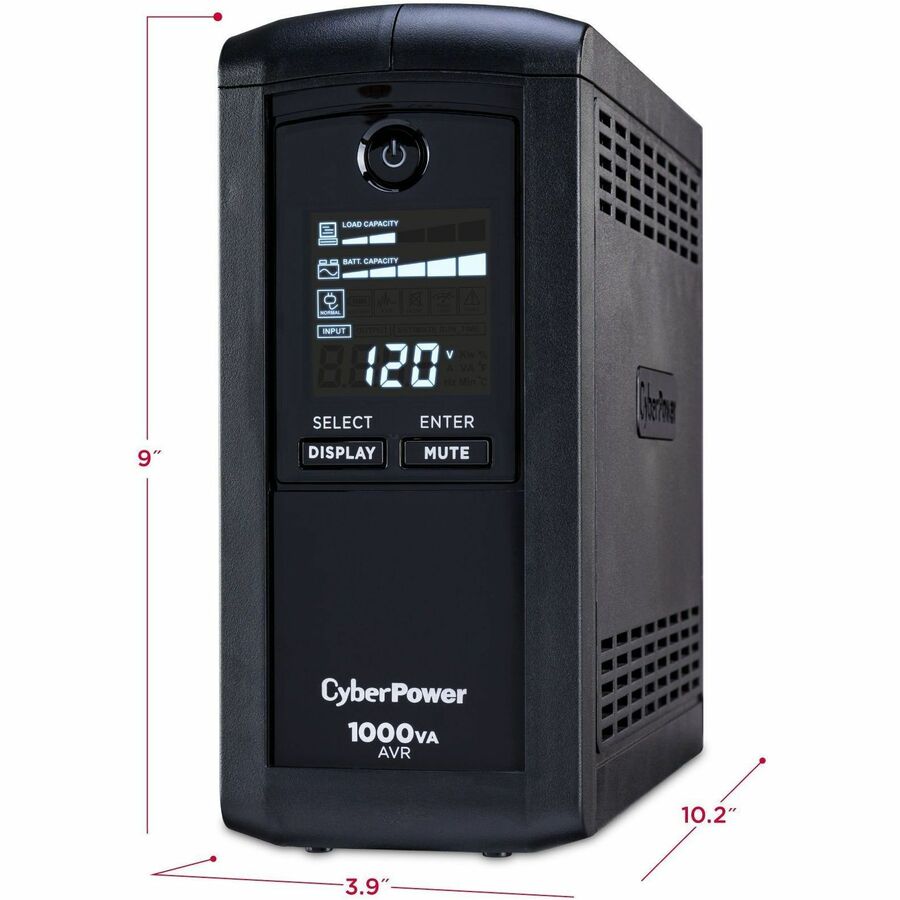 CyberPower CP1000AVRLCD Intelligent LCD UPS Systems CP1000AVRLCD