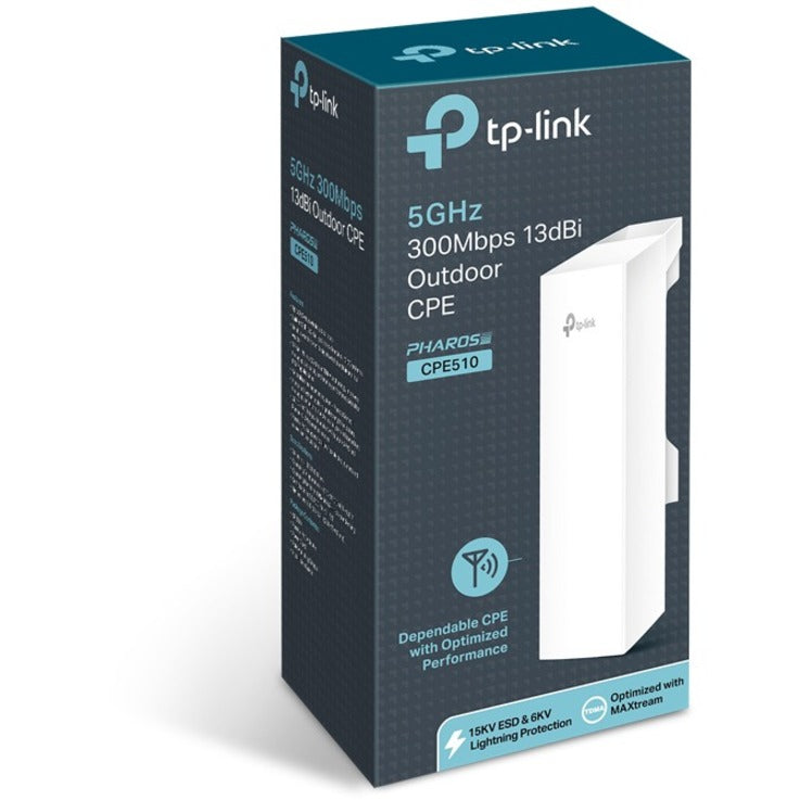 TP-Link CPE510 - 5GHz N300 Long Range Outdoor CPE for PtP and PtMP Transmission CPE510