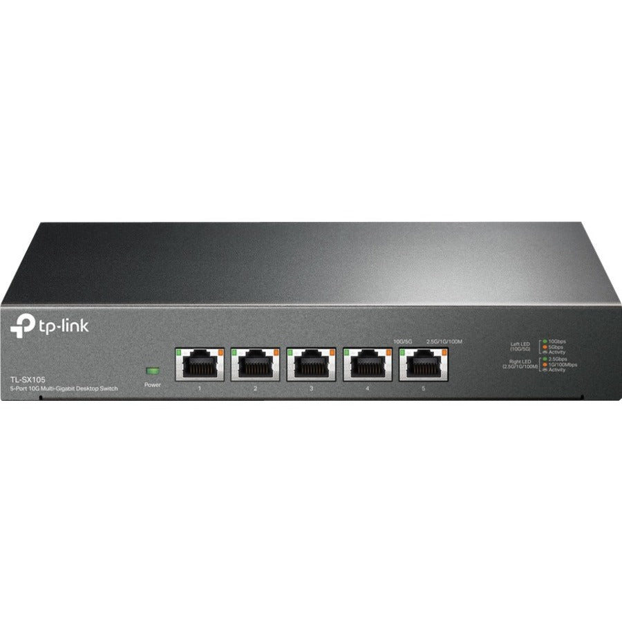 TP-Link TL-SX105 - 5 Port 10G/Multi-Gig Unmanaged Ethernet Switch TL-SX105