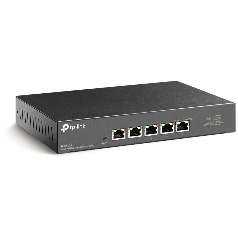 TP-Link TL-SX105 - 5 Port 10G/Multi-Gig Unmanaged Ethernet Switch TL-SX105