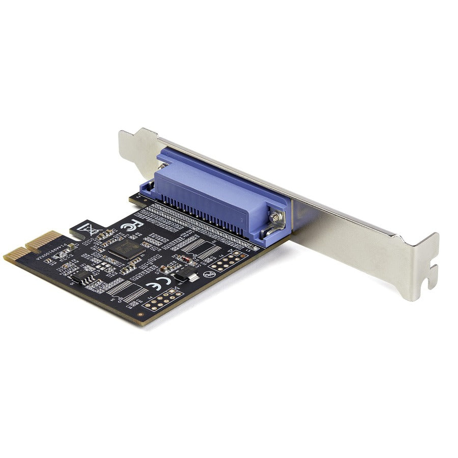 StarTech.com 1-Port Parallel PCIe Card, PCI Express to Parallel DB25 LPT Adapter Card, Desktop Expansion Controller for Printer, SPP/ECP PEX1P2