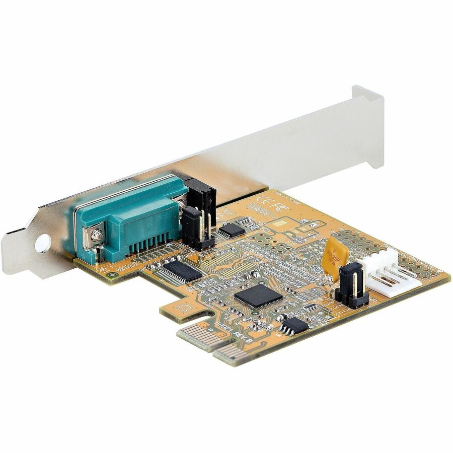 StarTech.com 1-Port PCI Express Serial Card, PCIe to RS232 (DB9) Serial Interface Card, 16C1050 UART, COM Retention, Low Profile, Win & Linux 11050-PC-SERIAL-CARD