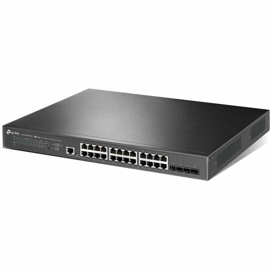 TP-Link JetStream 24-Port 2.5GBASE-T and 4-Port 10GE SFP+ L2+ Managed Switch with 16-Port PoE+ & 8-Port PoE++ SG3428XPP-M2