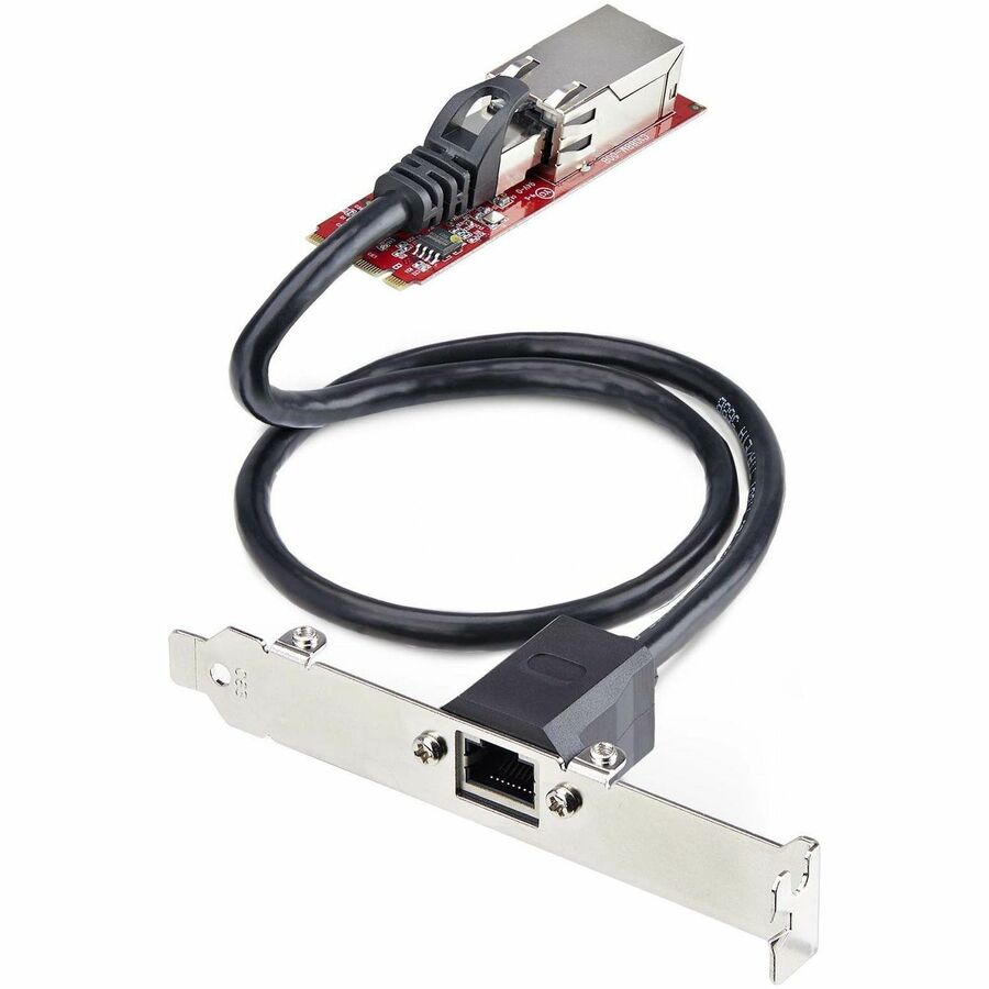 StarTech.com 1-Port 2.5GbE M.2 2280 Network Card, NBASE-T PCIe Ethernet Card, Intel I225-V, Multi-Gigabit NIC, Desktop LAN Card, Win/Linux MR12GI-NETWORK-CARD