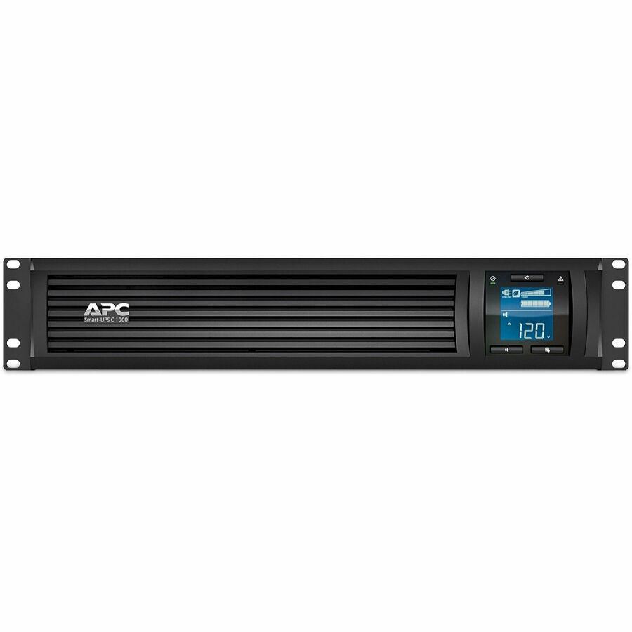 APC by Schneider Electric Smart-UPS C 1000VA LCD RM 2U 120V with SmartConnect SMC1000-2UC