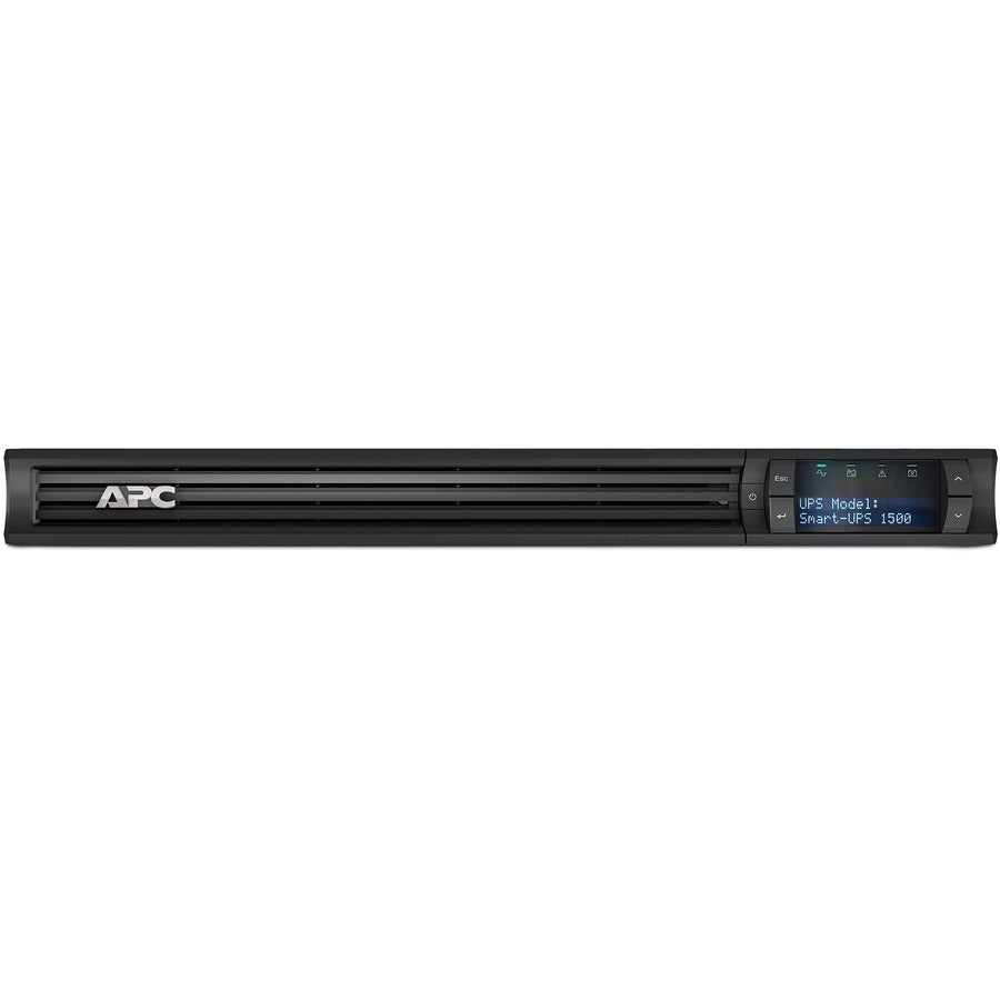 APC Smart-UPS, Line Interactive, 1500VA, Rackmount 1U, 120V SMT1500RM1UC